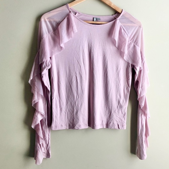 ASOS Top with Ruffle Sleeves - Picture 5 of 9